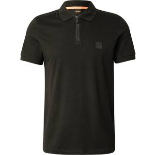 BOSS Orange Herren Polo-Shirts schwarz