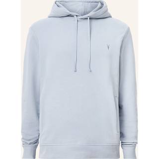 All Saints AllSaints Blue Raven Blue Pullover Slim Fit Hoody