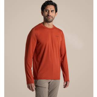 Craghoppers Nosilife Abel Longsleeve Longsleeve Herrer størrelse XL farve rød