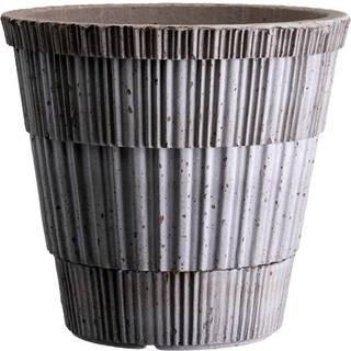 Bergs Potter Atlas raw krukke Grey, Ø14 cm