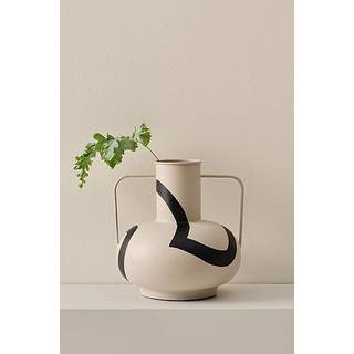 VEGA vase højde 30 cm - Beige