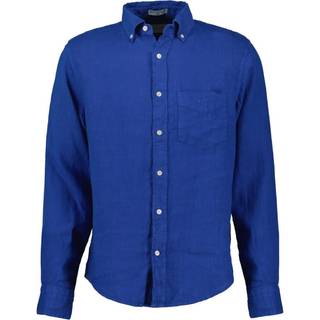 GANT Herre Regular fit garment-dyed hørskjorte (XXXL)