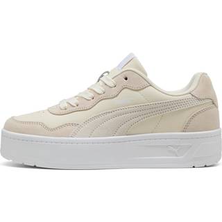 Women&#39;s Puma Court Lally Skye Suede Sneakers, White, Size 37, Shoes - White - 37