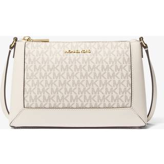 MK Sallie Medium Signature Logo Crossbody Bag - Natural - Michael Kors - ONE SIZE