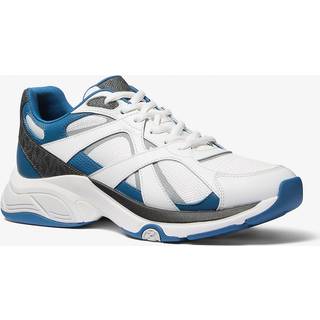 MK Leo Mixed-Media Trainer - Blue - Michael Kors - EU 43