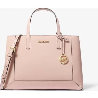 MK Sallie Medium Saffiano Leather Satchel - Pink - Michael Kors - ONE SIZE