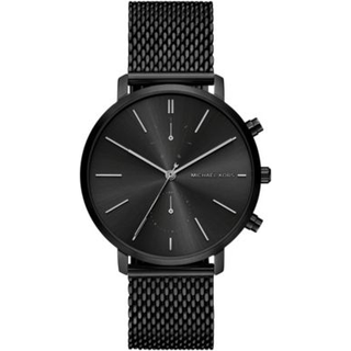MK Oversized Blake Black-Tone Mesh Watch - Black - Michael Kors - ONE SIZE