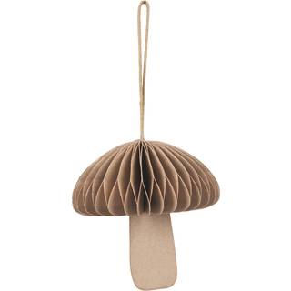 Broste Copenhagen Fungi juleophæng Natural brown