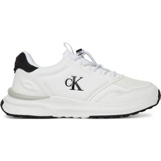 Kids No-Tie Trainers - White - 40
