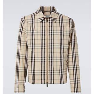 Burberry Burberry Check cotton jacket - multicoloured - EU 50