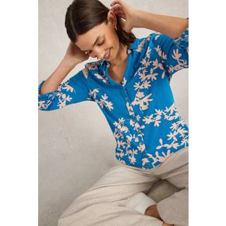 White Stuff White Stuff Pink Annie 100% Cotton Jersey Shirt