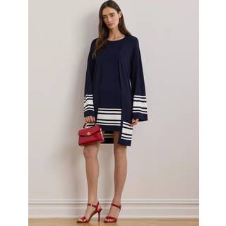 Lauren Ralph Lauren Curve Jabret Nautical Long Knit CardiganMiddel