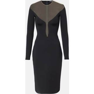 Mugler Plunge minidress - black - XXS