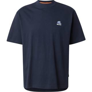 T-shirt af bomuldsslub med grafisk print bagpå
