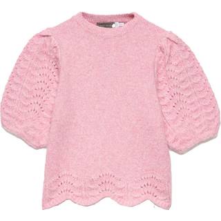 Mint Velvet Mint Velvet Pink Stitch Sleeve Knit Top