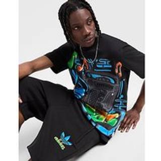 adidas Originals Airbrush Shorts, Black - XL