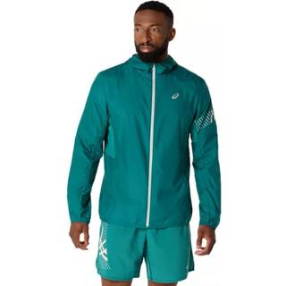 Asics Icon Jacket Løbejakke Herrer størrelse XL farve turkis