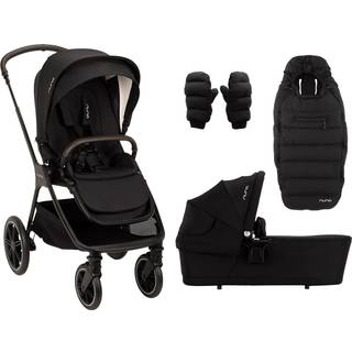 Nuna TRIV LX Duovogn med All-Season Set, Caviar