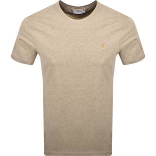 Farah Danny T Shirt Beige