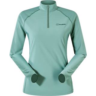Women's 24/7 Half Zip Long Sleeve Tech Tee - Green