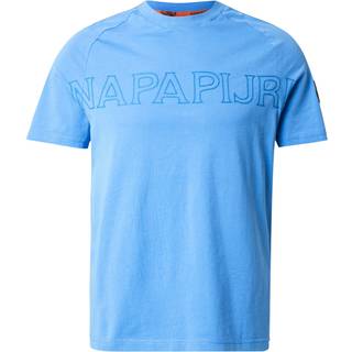 Napapijri Napapijri Blue 100% Cotton Ambra Short Sleeve T-Shirt