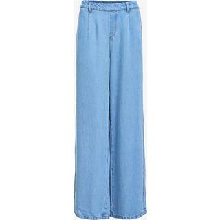 Object Collectors Item Objframe Lisa Wide Mw Pants Light Blue Denim XS