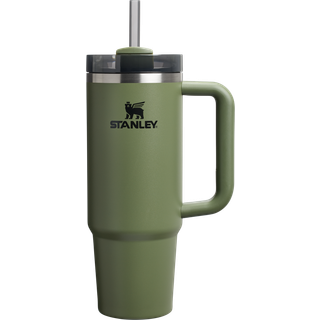 Stanley Quencher H2.O FlowState™ Tumbler krus i rustfrit stål med sugerør Medium Dried Pine 890 ml - 890 ml