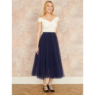 Yumi Yumi Blue Mesh Tulle Skirt