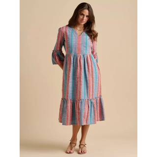 Brakeburn 100% Cotton Shore Midi KjoleEU 38 (UK 10)