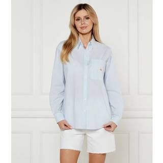Relaxed Cotton Poplin Shirt - White - XXL