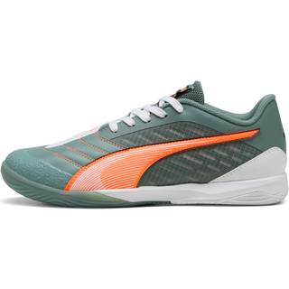PUMA IBERO IV Futsal Boots, Shoes, Green Moon/Heat Fire/Black, 45