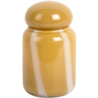 Vase Dulce Raya 10x19cm glas gul