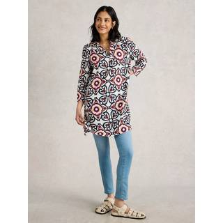 White Stuff White Stuff White Blake 100% Linen Tunic