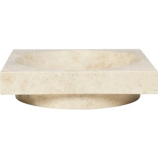Ferm Living, Hew Low Centrepiece - Travertine