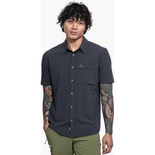 Schöffel Shirt Style Dooser Skjorte Herrer størrelse 54 farve blå