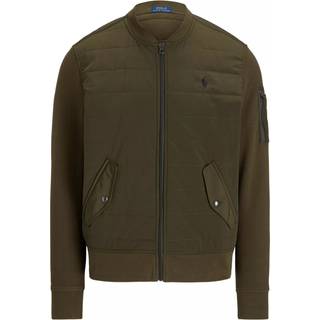 Ralph Lauren Hybrid Bomber Jacket Green