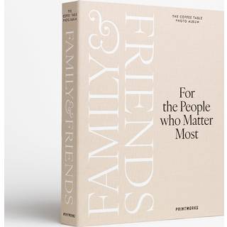 Printworks, Fotoalbum - Family and Friends, Beige