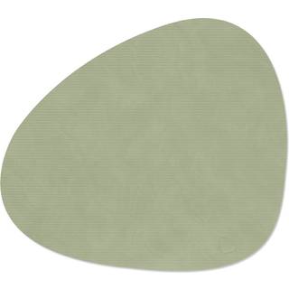 Curve Corduroy Dækkeserviet, Olive Green