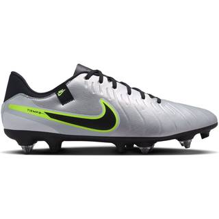 Nike Nike Metallic Silver/Black Adults Tiempo Legend 10 Academy Soft Ground Football Boots