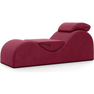 Liberator Esse Lounger - justerbar kærlighedssofa, 3-delt (rød)