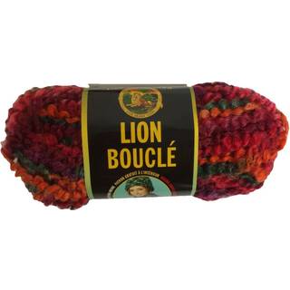 Lion Brand Boucle Yarn - Popsicle