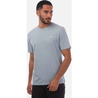 HUGO Dero222 T Shirt Open Blue