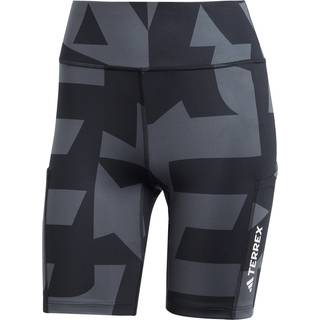 Terrex Multi 8-Inch Tight Printed shorts - Carbon / Black / Black / Black - L