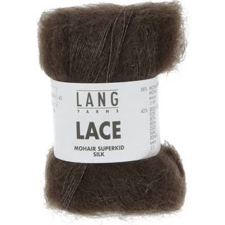 Lang Yarns - Lace Superkid Mohair Fv. 992.0168 Mørk Brun