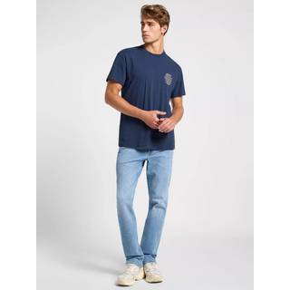 Lee Short Sleeve Relaxed Tee Mood Indigo Size M