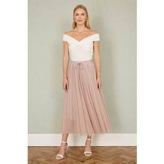 Yumi Yumi Pink Mesh Tulle Skirt
