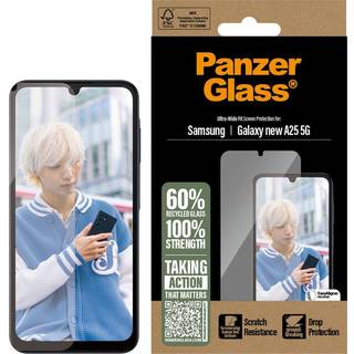 Samsung Galaxy A26 (5G) PanzerGlass Ultra Wide Fit Beskyttelsesglas m. EasyAligner - Gennemsigtig