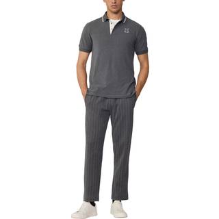 HACKETT Herren Polo-Shirt grau Classic Fit