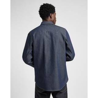 Lee 101 50'S Western Shirt Dry Blue Size M