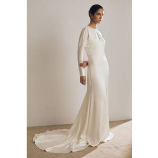 Reiss Reiss Clemence Atelier Duchess Satin Bryllup Maxikjole - EU 38 (UK 10)